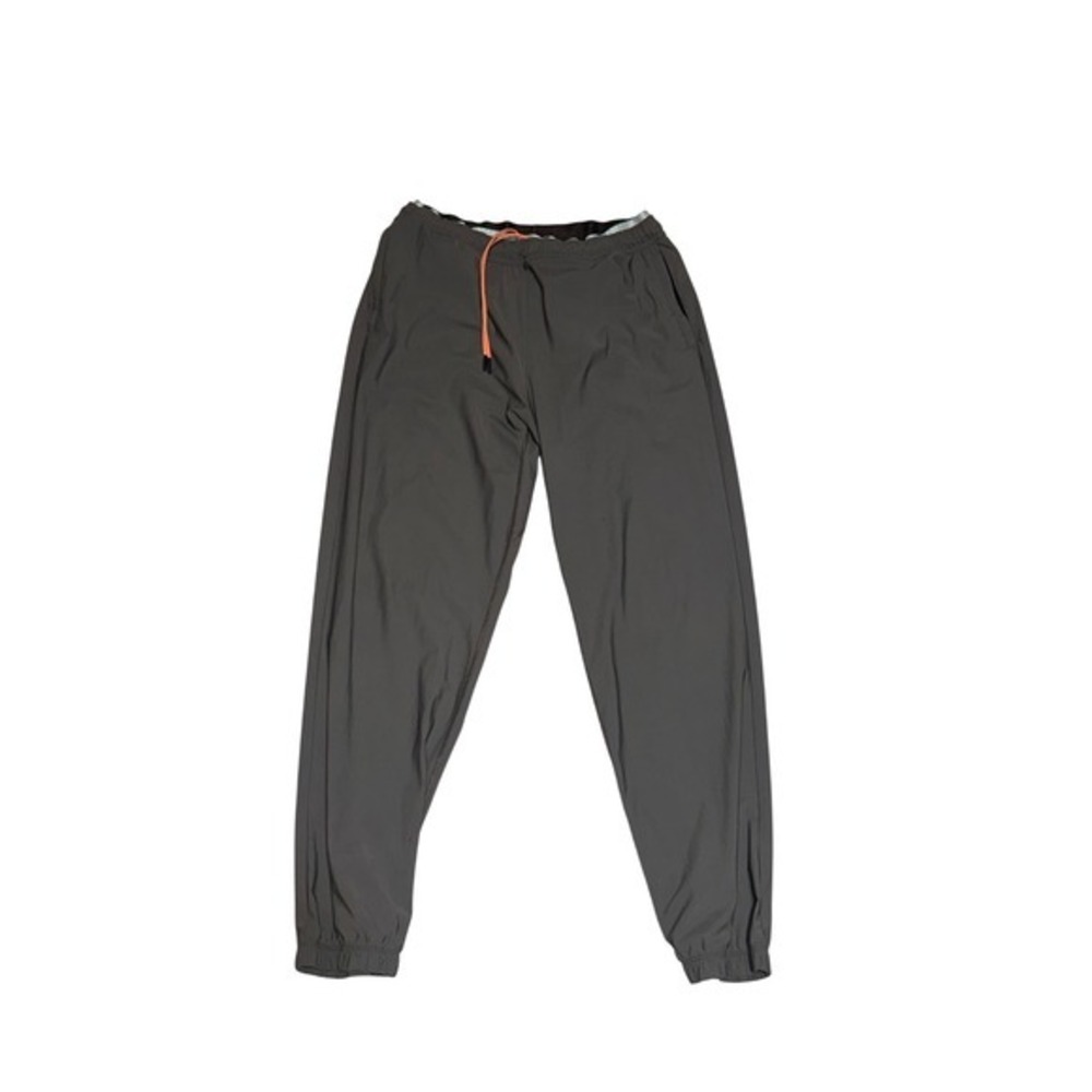 Chubbies Men's Gray Jogger Pants Athletic Performance Drawstring Size Large